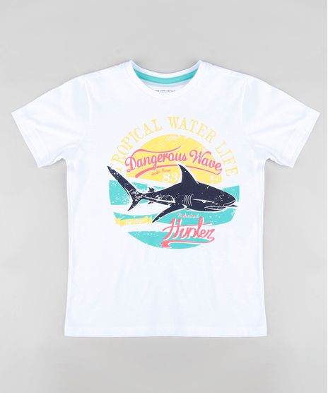 Camiseta-Infantil-Tubarao-Manga-Curta-Gola-Careca-Branca-9316333-Branco_1