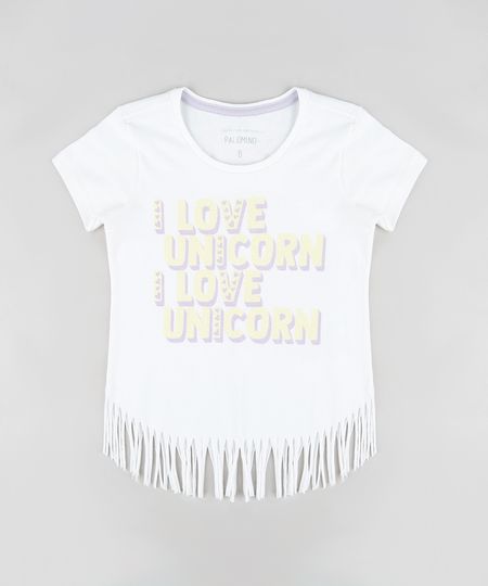 Blusa-Infantil--I-Love-Unicorn--com-Franjas-Manga-Curta-Branca-9298651-Branco_1