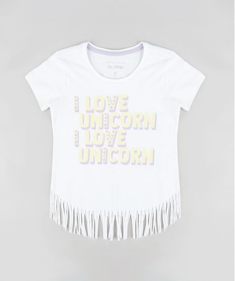 Blusa-Infantil--I-Love-Unicorn--com-Franjas-Manga-Curta-Branca-9298651-Branco_1