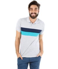 Polo-em-Piquet-com-Recortes-Cinza-Mescla-8201993-Cinza_Mescla_1