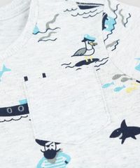 Camiseta-Infantil-Estampada-de-Piratas-Manga-Curta-Gola-Careca-Cinza-Mescla-Claro-9302078-Cinza_Mescla_Claro_6