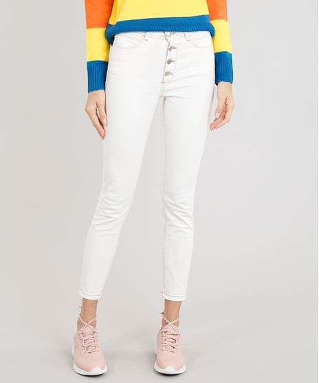 Calca-Jeans-Feminina-Skinny-com-Botoes-Off-White-9263424-Off_White_1