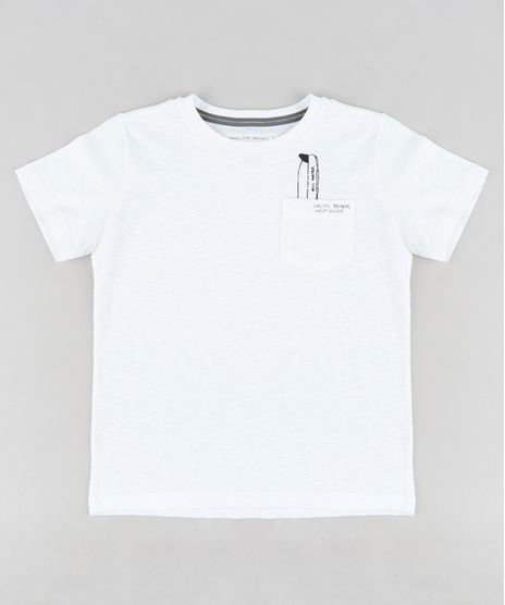 Camiseta-Infantil-com-Estampa-de-Prancha-no-Bolso-Manga-Curta-Gola-Careca-Off-White-9313689-Off_White_1