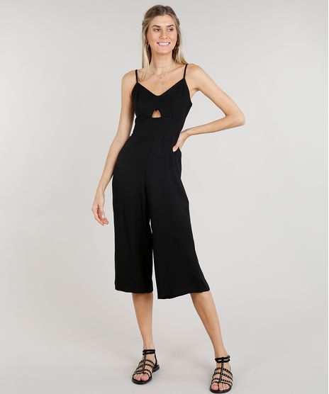 Macacao-Feminino-Pantacourt-com-Vazado-Alcas-Finas-Decote-V-Preto-9299250-Preto_1