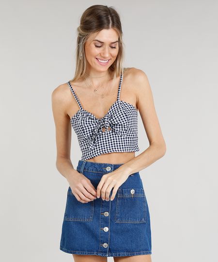 Top-Cropped-Feminino-Estampado-Xadrez-com-No-e-Vazado-Alcas-Finas-Decote-Redondo-Azul-Marinho-9299249-Azul_Marinho_1 Top-Cropped-Feminino-Estampado-Xadrez-com-No-e-Vazado-Alcas-Finas-Decote-Redondo-Azul-Marinho-9299249-Azul_Marinho_1