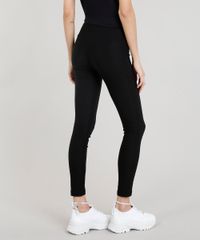 Calca-Feminina-Legging-Bengaline-com-Botoes-Preta-9191404-Preto_2