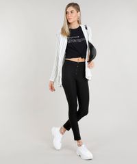 Calca-Feminina-Legging-Bengaline-com-Botoes-Preta-9191404-Preto_3