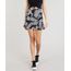 Saia-Feminina-Curta-Estampada-de-Folhagens-com-Recortes-Preta-9301949-Preto_1