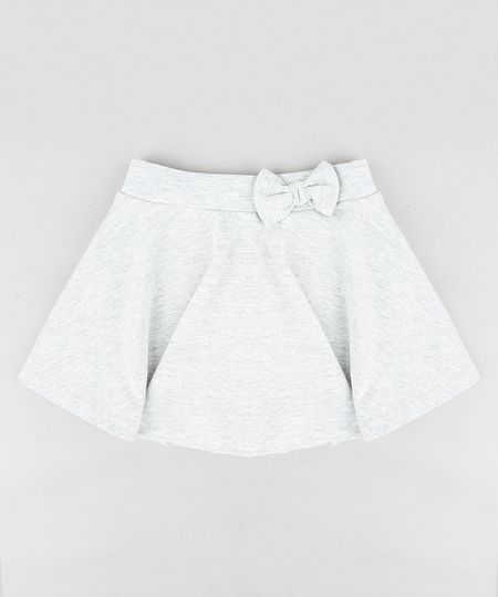Short-Saia-Infantil-com-Laco-Cinza-Mescla-Claro-9319111-Cinza_Mescla_Claro_1