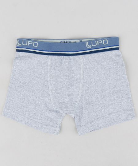 Cueca-Infantil-Boxer-Lupo-Cinza-Mescla-Claro-9347683-Cinza_Mescla_Claro_1