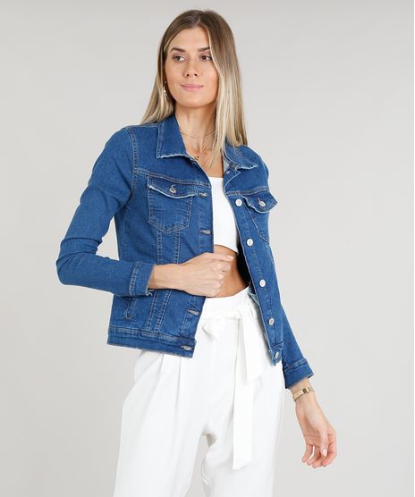 Jaqueta-Jeans-Feminina-Stretch-Azul-Escuro-9244406-Azul_Escuro_1