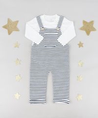 Conjunto-Infantil-de-Body-manga-Longa---Macacao-Listrado-Off-White-9114242-Off_White_2