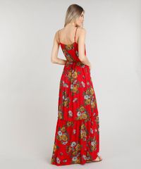 Vestido-Feminino-Longo-Estampado-Floral-Alcas-Finas-Decote-Redondo-Vermelho-9086819-Vermelho_2