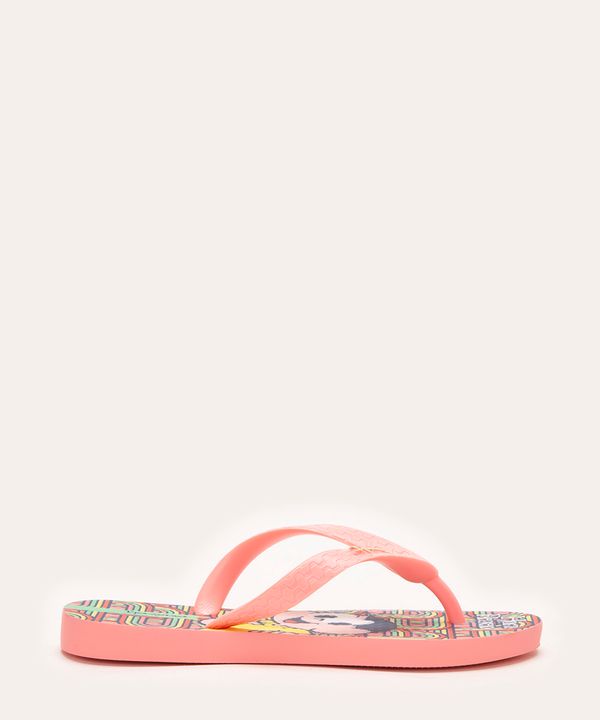 chinelo infantil ipanema turma da mônica rosa 29-30