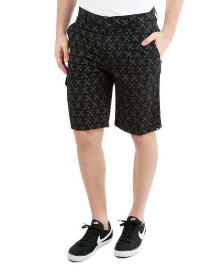 Bermuda-Cargo-Estampada-de-Ossos-Preta-7997614-Preto_1