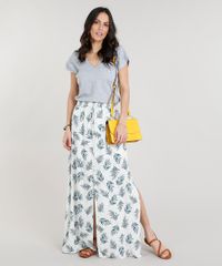 Saia-Longa-Feminina-Estampada-de-Folhagem-com-Fendas-Off-White-9309644-Off_White_3