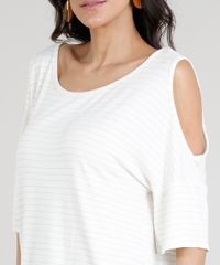 Blusa-Feminina-Open-Shoulder-Listrada-com-Lurex-Manga-Curta-Decote-Redondo-Off-White-9324080-Off_White_4 Blusa-Feminina-Open-Shoulder-Listrada-com-Lurex-Manga-Curta-Decote-Redondo-Off-White-9324080-Off_White_4
