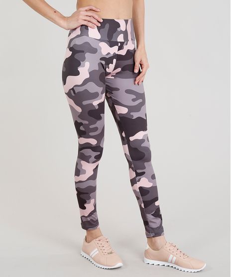Calca-Legging-Feminina-Esportiva-Ace-Estampada-Camuflada-com-Protecao-UV50--Chumbo-9296854-Chumbo_1