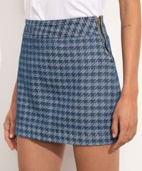 minissaia-jeans-pied-de-poule-mindset-azul-medio-1034544-Azul_Medio_2