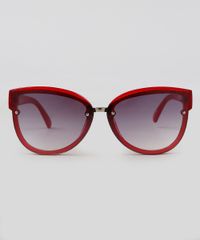 Oculos-de-Sol-Redondo-Feminino-Oneself-Vermelho-9351194-Vermelho_1