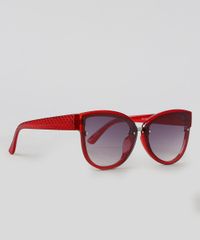 Oculos-de-Sol-Redondo-Feminino-Oneself-Vermelho-9351194-Vermelho_3