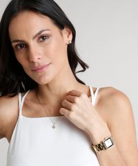 Kit-de-Relogio-Analogico-Lince-Feminino---Colar---Brinco---LQG4583L-KD51C1KX-Dourado-9373687-Dourado_2