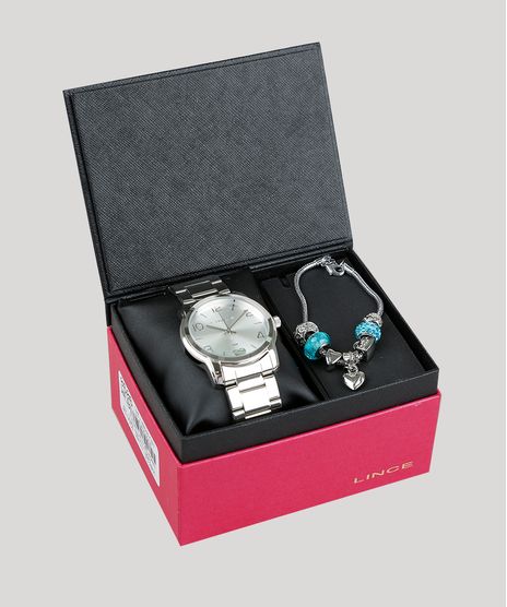 Kit-de-Relogio-Analogico-Lince-Feminino---Pulseira---LRM4553L-KU86S2SX-Prateado-9373696-Prateado_1