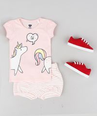 Blusa-Infantil-com-Estampa-de-Unicornio-Manga-Curta-Decote-Redondo-Rose-9301885-Rose_3