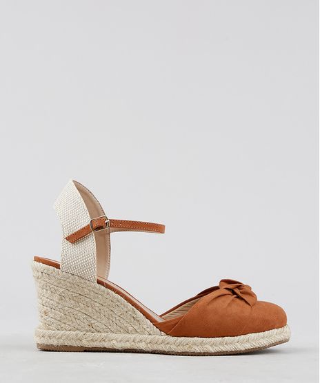 Espadrille-Feminino-Anabela-com-Corda-e-No-em-Suede-Caramelo-9275312-Caramelo_1