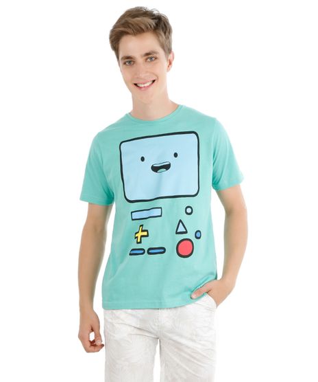 Camiseta-Hora-de-Aventura-Verde-Claro-8198852-Verde_Claro_1