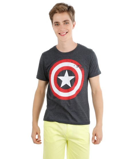 Camiseta-Capitao-America-Cinza-Escuro-8198774-Cinza_Escuro_1