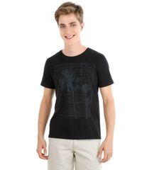 Camiseta-com-Estampa-de-Coqueiros-Preta-8206502-Preto_1