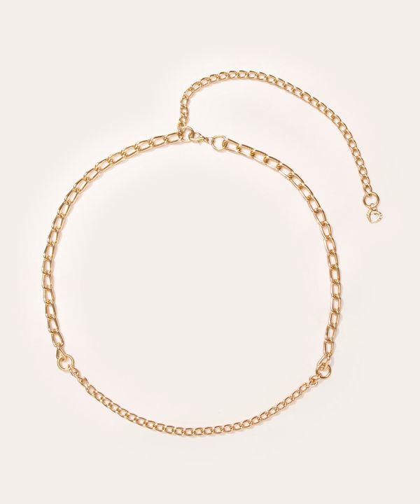 cinto corrente mindset dourado 90CM