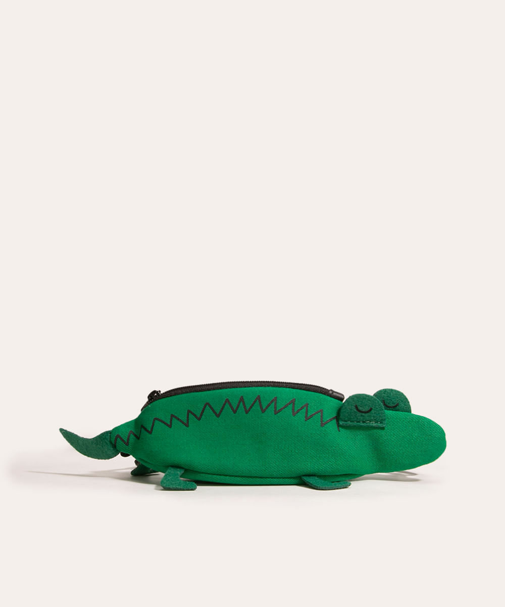 bolsa infantil jacaré mooui verde
