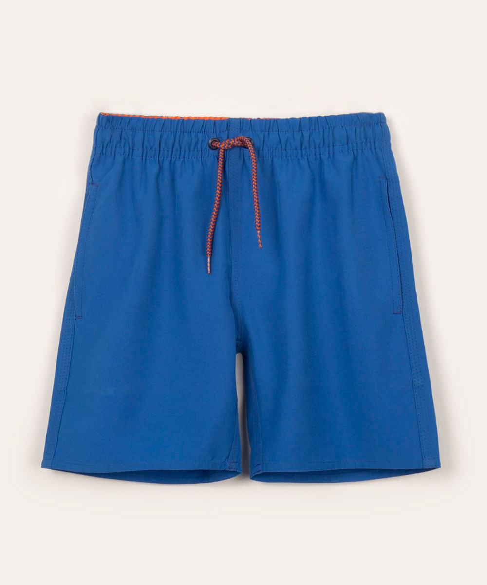 Bermuda Surf Infantil Azul Royal