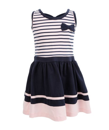 Vestido-Listrado-com-Laco-Azul-Marinho-8221877-Azul_Marinho_1
