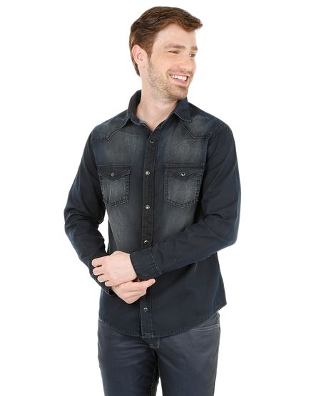 Camisa-Jeans-Resinada-Preta-8201258-Preto_1