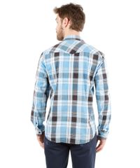 Camisa-Xadrez-com-Bolsos-Azul-Claro-7985585-Azul_Claro_2