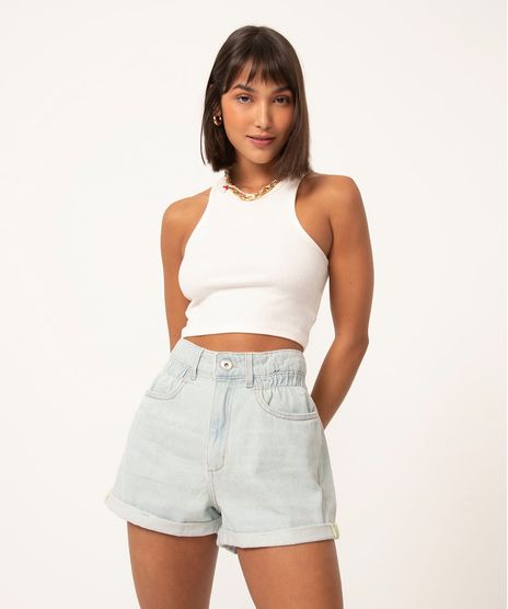 short-jeans-mom-cintura-super-alta-com-elastico-azul-claro-1037113-Azul_Claro_1