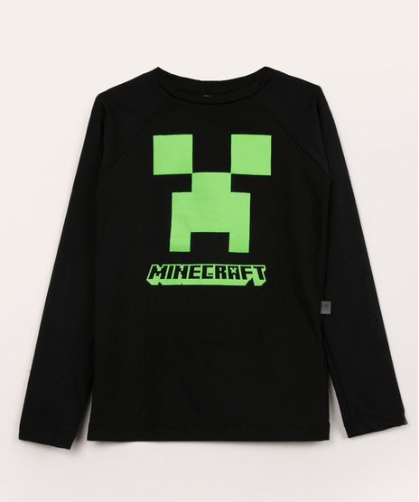 blusa-de-praia-infantil-manga-longa-minecraft-com-protecao-uv50--preto-1030607-Preto_1