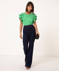 blusa-canelada-manga-com-babado-verde-medio-1035636-Verde_Medio_3