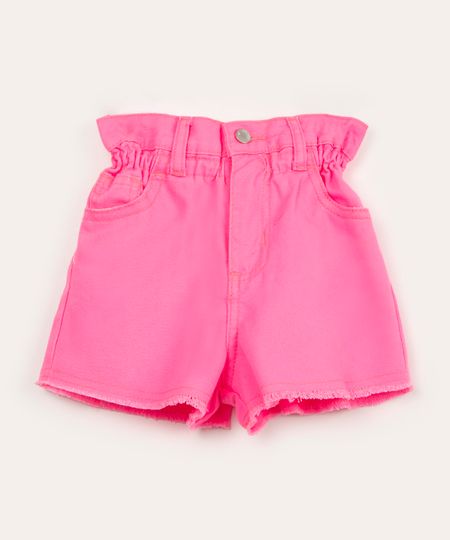 short-infantil-de-sarja-clochard--rosa-1031412-Rosa_1