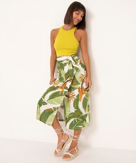 saia-midi-evase-transpassada-folhagem-off-white-1034106-Off_White_1 saia-midi-evase-transpassada-folhagem-off-white-1034106-Off_White_1