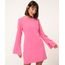 vestido-curto-manga-sino-com-ombreira-rosa-medio-1036768-Rosa_Medio_1