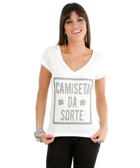 Camiseta-da-Sorte-Off-White-8231565-Off_White_1 Camiseta-da-Sorte-Off-White-8231565-Off_White_1