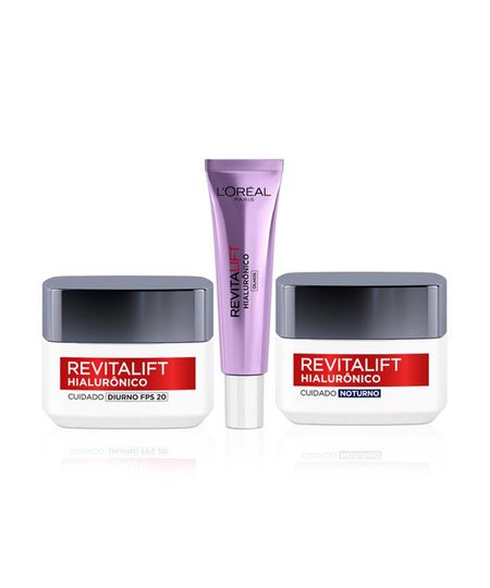 Kit-Tratamento-Facial-L-Oreal-Paris-Revitalift-Hialuronico--Creme-Dia---Noite---Olhos-Unico-1038911-Unico_1 Kit-Tratamento-Facial-L-Oreal-Paris-Revitalift-Hialuronico--Creme-Dia---Noite---Olhos-Unico-1038911-Unico_1