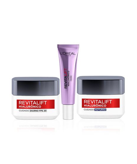 Kit-Tratamento-Facial-L-Oreal-Paris-Revitalift-Hialuronico--Creme-Dia---Noite---Olhos-Unico-1038911-Unico_1