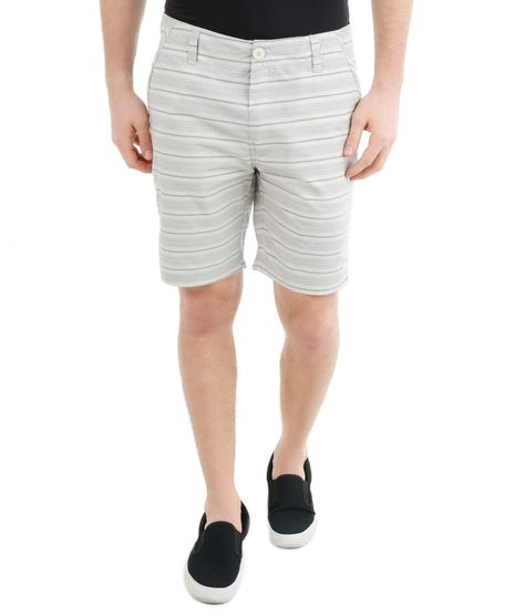 Bermuda-Super-Slim-Listrada-Bege-Claro-7994475-Bege_Claro_1