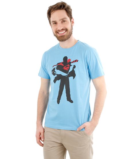 Camiseta-Super-Homem-Azul-Claro-8214184-Azul_Claro_1