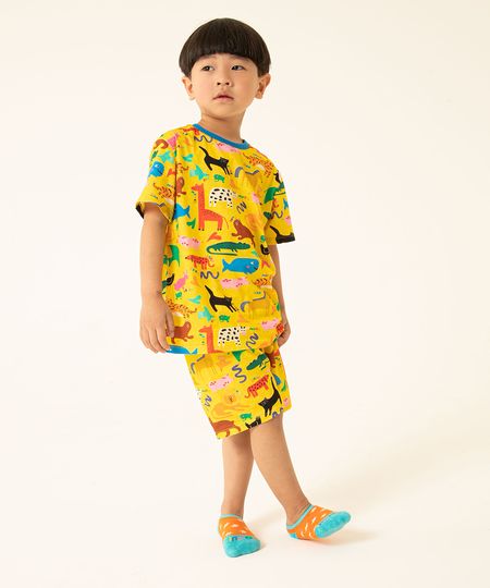 pijama-infantil-manga-curta-bicharada-mooui-multicor-1034666-Multicor_1